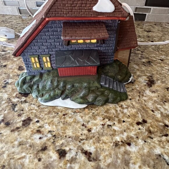 Heritage Village Collection Bluebird Seed & Bulb Handpainted Porcelain House Dep - Picture 12 of 16